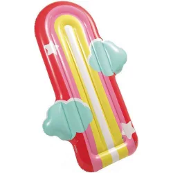 Intex Rainbow Cloud Φουσκωτό Στρώμα Θαλάσσης 183εκ.