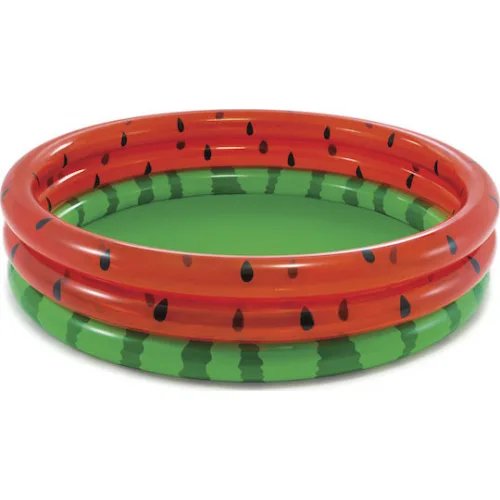 Intex Παιδική Στρογγυλή Πισίνα Φουσκωτή 168x38εκ. Κόκκινη