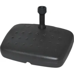 Escape Βάση Ομπρέλας από Πλαστικό σε Μαύρο Χρώμα 48x38x14cm Escape Βάση Ομπρέλας από Πλαστικό σε Μαύρο Χρώμα 48x38x14cm