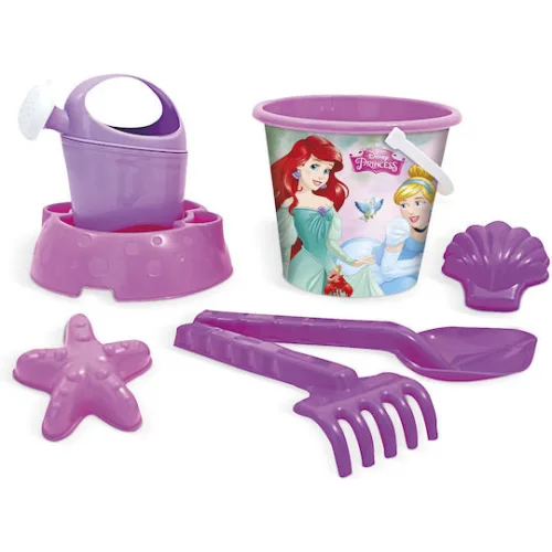 Adriatic Disney Princess Σετ Κουβαδάκι Παραλίας με Αξεσουάρ