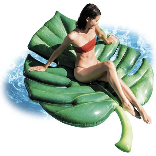 Intex Palm Leaf Mat Φουσκωτό Στρώμα Θαλάσσης Πράσινο 213εκ. Intex Palm Leaf Mat Φουσκωτό Στρώμα Θαλάσσης Πράσινο 213εκ.