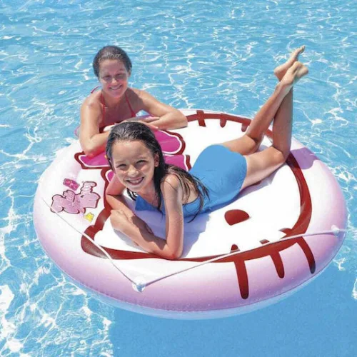 Intex Παιδικό Φουσκωτό Στρώμα Θαλάσσης Ροζ 137εκ. Intex Παιδικό Φουσκωτό Στρώμα Θαλάσσης Ροζ 137εκ.