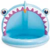 Intex Παιδική Στρογγυλή Πισίνα PVC Φουσκωτή 86x102εκ. Γαλάζια