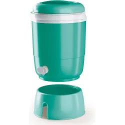 Adriatic Βρυσάκι Δοχείο με Βρυσάκι Θερμός Πλαστικό 6lt Τιρκουάζ με Λαβή Adriatic Βρυσάκι Δοχείο με Βρυσάκι Θερμός Πλαστικό 6lt Τιρκουάζ με Λαβή