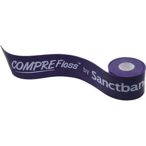 Sanctband CompreFloss Heavy Λάστιχο Floss Band 5cm x 2m Μωβ