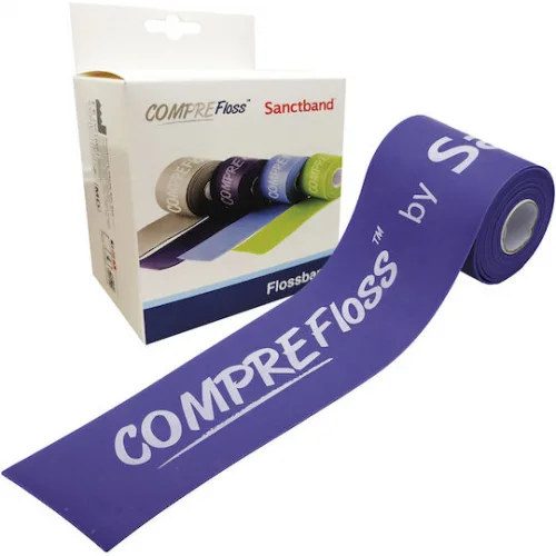 Sanctband CompreFloss Heavy Λάστιχο Floss Band 5cm x 2m Μωβ