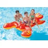 Intex Lobster Παιδικό Φουσκωτό Ride On Θαλάσσης με Χειρολαβές Κόκκινο 213εκ.
