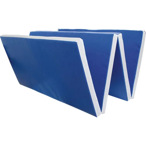 AMILA Στρώμα Γυμναστικής Αναδιπλούμενο Μπλε (240x120x5cm)