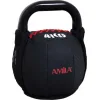AMILA Kettlebell από PVC 4kg Μαύρο