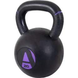 AMILA Kettlebell από Λάστιχο 20kg Μαύρο