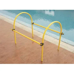 AMILA Αξεσουάρ Πισίνας Καμάρες με Βάρος (Τούνελ) από Πλαστικό Κίτρινο