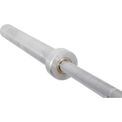 AMILA Ίσια Μπάρα Ολυμπιακού Τύπου Φ50 20kg Μήκους 220cm χωρίς Κολάρα