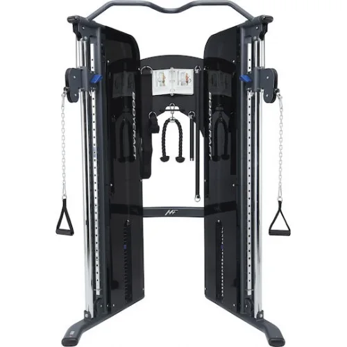 BodyCraft PFT Crossover με Βάρη 145kg (2x72.5kg) Μαύρο