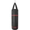AMILA Συνθετικός Σάκος Μποξ 50kg με Ύψος 125cm Μαύρος
