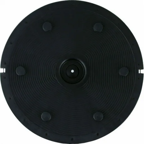 AMILA Μπάλα Ισορροπίας Μαύρη 60x60x23cm με Διάμετρο 60cm