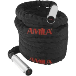 AMILA Alu Handle Battle Rope με Μήκος 15m