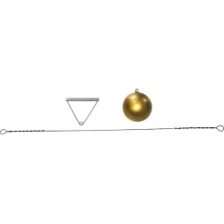 AMILA Σφύρα Ρίψεων με Συρματόσχοινο & Χερούλι Προπόνησης 5kg