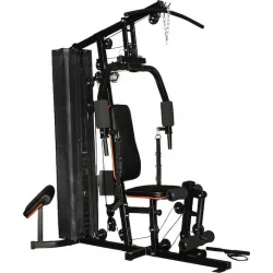 AMILA Home Gym Πολυόργανο Γυμναστικής με Βάρη 67kg