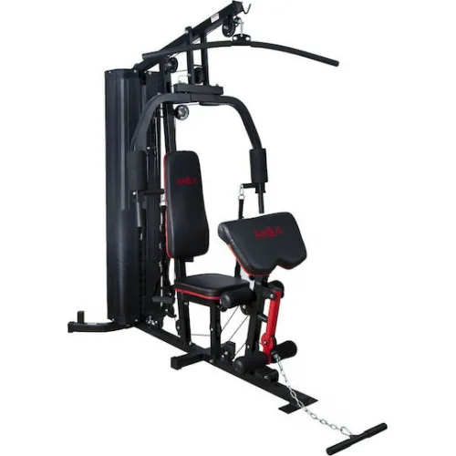 AMILA Home Gym Πολυόργανο Γυμναστικής με Βάρη 67kg