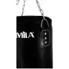 AMILA Δερμάτινος Σάκος Μποξ 50kg με Ύψος 150cm Μαύρος