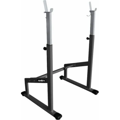 AMILA Ορθοστάτες για Μπάρες Βαρών Μαύροι