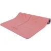 AMILA Στρώμα Γυμναστικής Yoga/Pilates Ροζ (183x65x0.4cm)