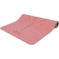 AMILA Στρώμα Γυμναστικής Yoga/Pilates Ροζ (183x65x0.4cm)