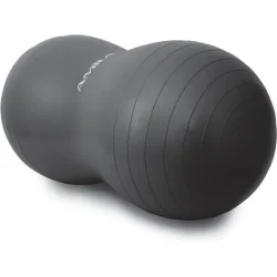AMILA Peanut Μπάλα Pilates 50cm σε Μαύρο Χρώμα