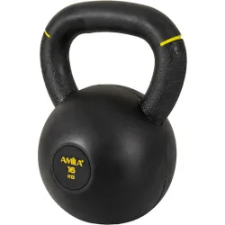 Kettlebell Original Rubber 16 kg - Μαύρο / Κίτρινο