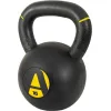 Kettlebell Original Rubber 16 kg - Μαύρο / Κίτρινο