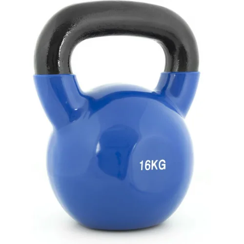 AMILA Kettlebell Βινυλίου 16kg Μπλε