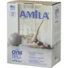 AMILA Μπάλα Pilates 75cm , 1.7kg σε Γκρι Χρώμα