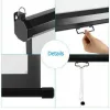 Conceptum Οθόνη Προβολής Projector Τοίχου CON-MP120 με Λόγο Εικόνας 4:3 240x180cm / 120"