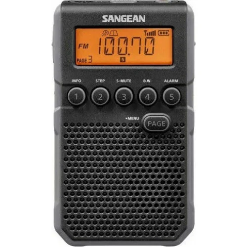 Sangean DT-800 Ραδιοφωνάκι Μπαταρίας Μαύρο