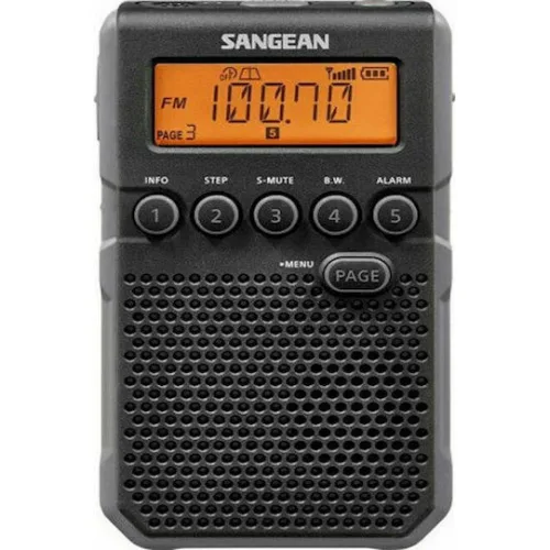 Sangean DT-800 Ραδιοφωνάκι Μπαταρίας Μαύρο