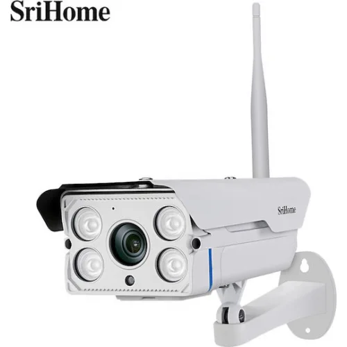 Sricam SriHome IP Κάμερα Παρακολούθησης Wi-Fi Full HD 1080p Αδιάβροχη με Αμφίδρομη Επικοινωνία και Φακό 2.8mm