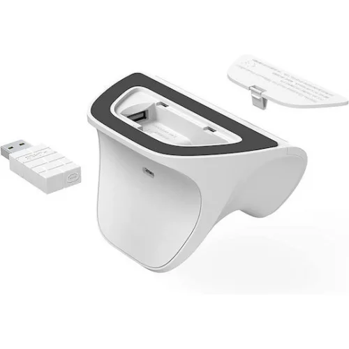 8Bitdo Ultimate with Charging Dock Ασύρματο Gamepad για Android / PC Λευκό