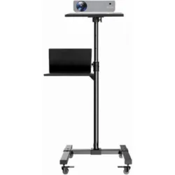 Brateck Βάση Projector Δαπέδου με Μέγιστο Φορτίο 10kg Λευκή