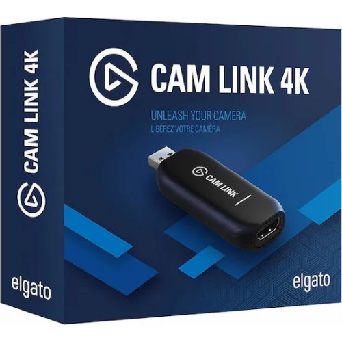 Elgato Cam Link 4K Live Streaming and Recording |1080p on 60fps or 4K at 30 fps | USB 3.0