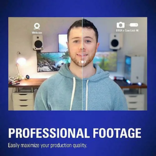 Elgato Cam Link 4K Live Streaming and Recording |1080p on 60fps or 4K at 30 fps | USB 3.0