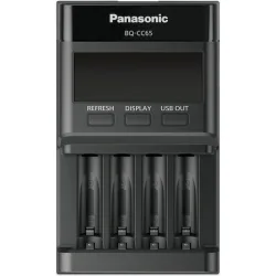 Panasonic Eneloop Professional BQ-CC65 USB Φορτιστής 4 Μπαταριών Ni-MH Μεγέθους AA/AAA