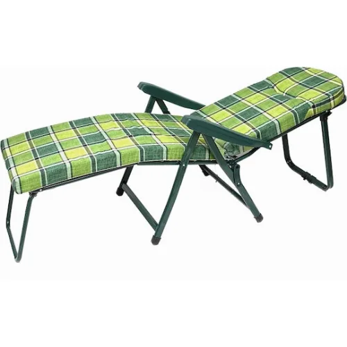 Campus Ξαπλώστρα-Πολυθρόνα Παραλίας με Ανάκλιση Πολλαπλών Θέσεων Μπλε 60εκ.