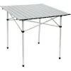 Campus Τραπέζι Αλουμινίου για Camping Πτυσσόμενο 70x70x70cm Λευκό