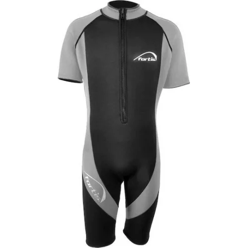 Fortis Μόνοσορτς Κατάδυσης με Φερμουάρ Mn Grey 3mm