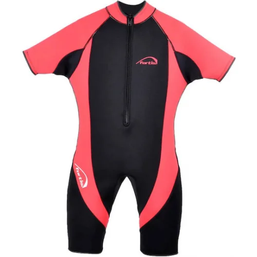 Fortis Μόνοσορτς Κατάδυσης για Ψαροντούφεκο Μαύρο-Ροζ 3mm