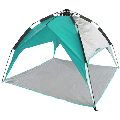 Campus Cozumel Σκηνή Παραλίας με Αυτόματο Μηχανισμό Πράσινη 200x200x200εκ.