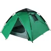 Campus Kenya Αυτόματη Σκηνή Camping Igloo Πράσινη 3 Εποχών για 3 Άτομα 205x205x135εκ.