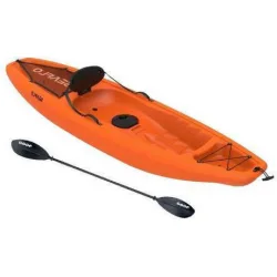 Seaflo SF-1003 Πλαστικό Kayak Θαλάσσης 1 Ατόμου Πορτοκαλί