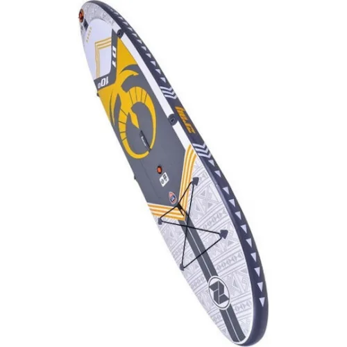 Zray D1 Dual Φουσκωτή Σανίδα SUP με Μήκος 3.05m Γκρι