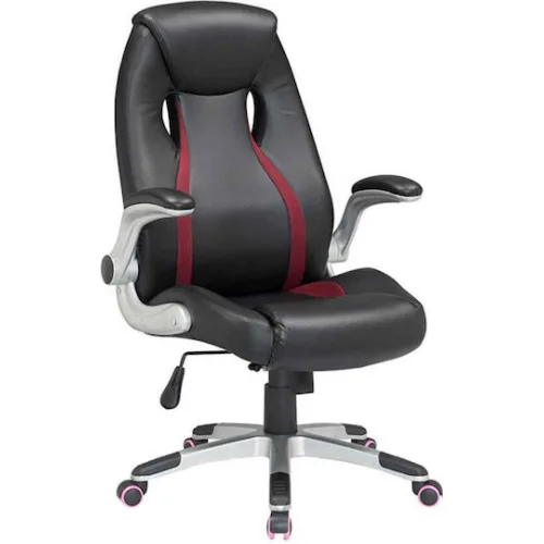 Velco 66-35686 Καρέκλα Gaming Δερματίνης Μαύρη